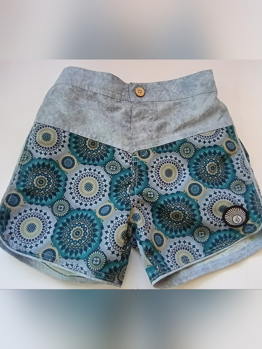 Volcom Light Blue Girl's Board Shorts